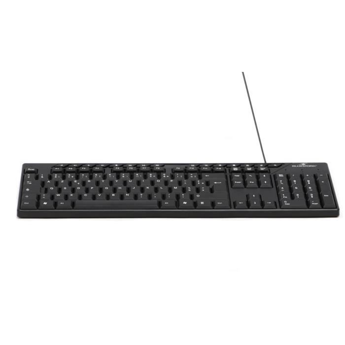 Tastiera - BLUESTORK - MEDIA OFFICE - Cablata - Azerty - Compatibile Windows - Nera