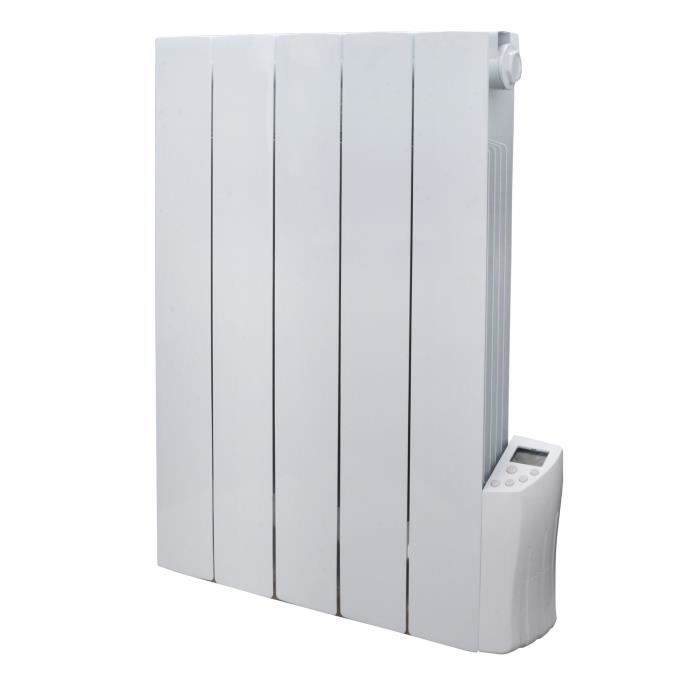 Radiateur électrique à inertie fluide - 900W - WARM TECH - 230V - Jusqu'à 35m³ - Blanc