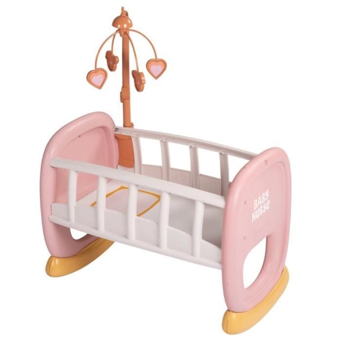 SMOBY - Baby Nurse - Berceau à barreaux - dès 18 mois