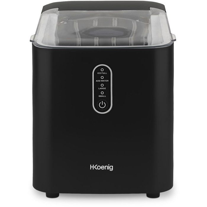 Ice maker - HKoeNIG - KUB14 - 12 kg - 1L - 120 W - Black