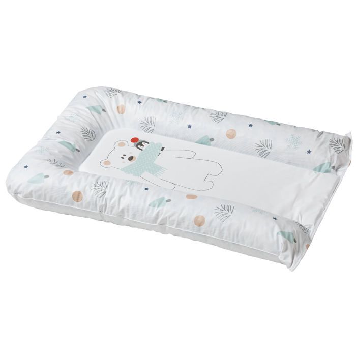 BABYCALIN Matelas a langer Flocons Ours Pingouin