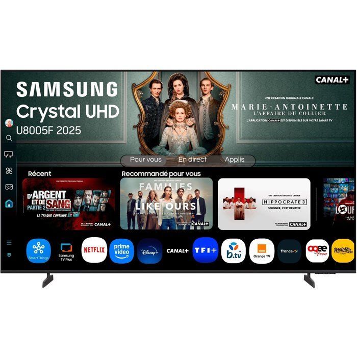 Téléviseur LED Samsung 85U8005F - 85 pouces 4K UHD Smart TV