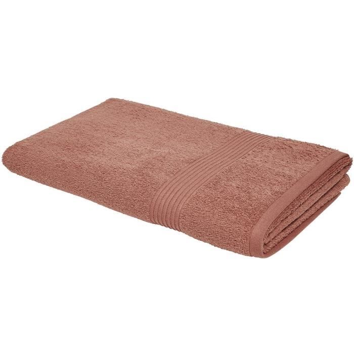 TODAY Essential - Maxi bath sheet 90x150 cm 100% Cotton terracotta color