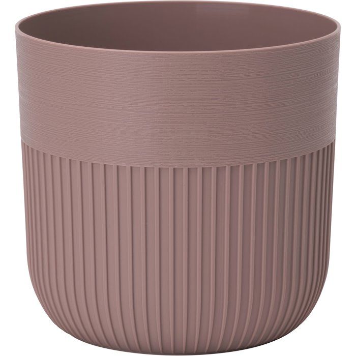 Pot de Fleurs Rond Luca Grande - Cacao - 30 cm