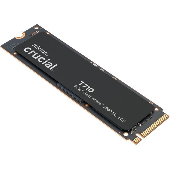 Image secondaire de CRUCIAL - T710 - Disque dur SSD - 1 To avec dissipateur - PCIe Gen5 NVMe M.2