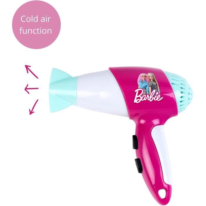Image secondaire de Set de coiffure - KLEIN - 5790 - Barbie - Avec seche-cheveux électronique - Des 3 ans