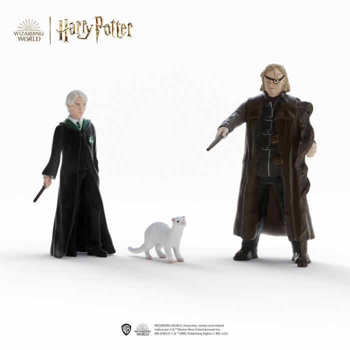 Image secondaire de Figurine Alastor Maugrey & Drago Malfoy et le furet, Schleich 14907 Gamme Harry Potter©