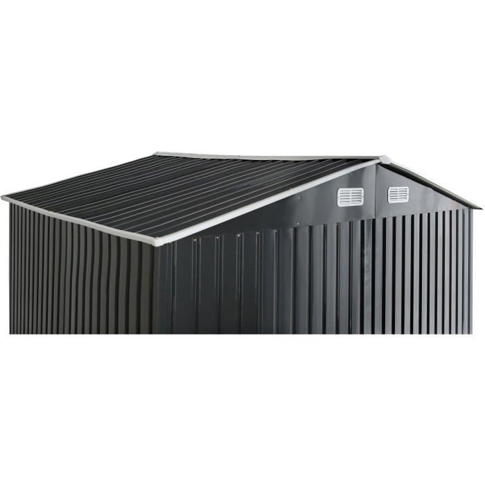 Abri de jardin - Avec kit d'ancrage inclus - Acier - 7,06 m2