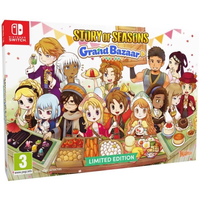 Story of Seasons: Grand Bazaar - Juego para Nintendo Switch - Edici�n limitada
