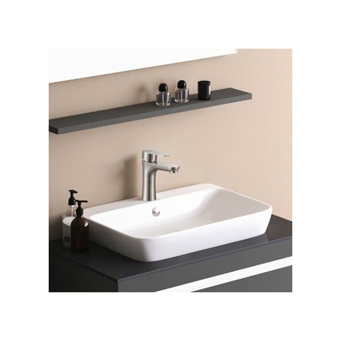 Image secondaire de Mitigeur Lavabo Onabi en Inox Brossé - EDOUARD ROUSSEAU