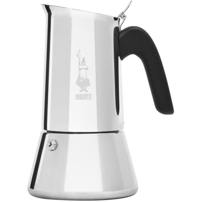 Italian coffee maker - BIALETTI - NEW VENUS - 10 cups - 0.5 L - Silver