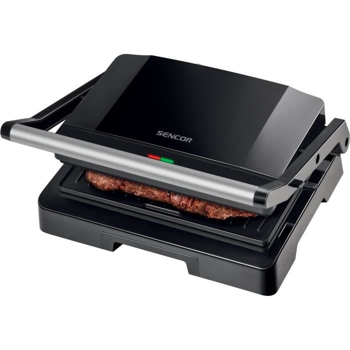 Grill �lectrique - SENCOR - SBG 2070SS - 1000 W - Noir