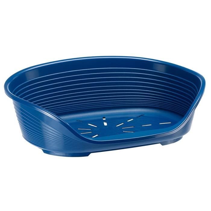 FERPLAST Siesta Deluxe 10 Cesto - 93,5x68x28,5 cm - Blu - Per cani e gatti
