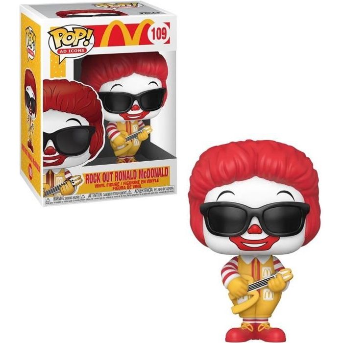 Figurine Funko Pop! Ad Icons - McDonalds - Rock Out Ronald