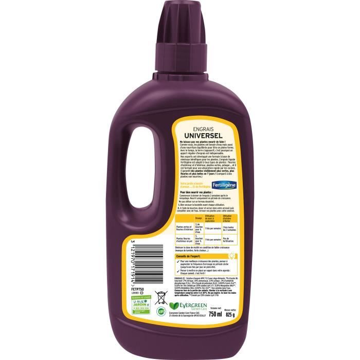 FERTILIGENE Engrais Universel FETP750 - 750 ml
