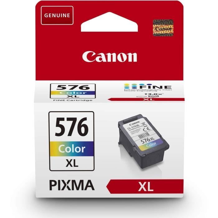 Ink Cartridge Multi-Function High Yield 300 Pages Color Canon CL-576XL