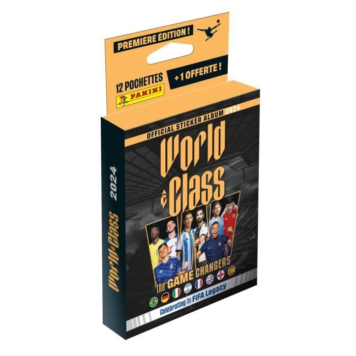 Blister da 13 tasche - PANINI - FIFA WORLD CLASS 2024 ADESIVI