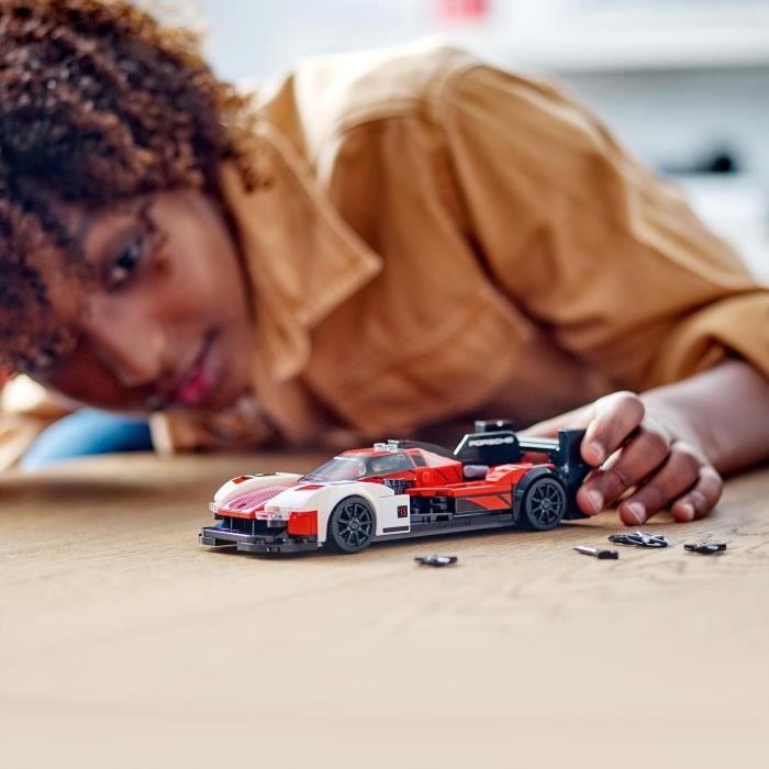LEGO Speed Champions 76916 Porsche 963, Kit de Maquette de Voiture de Course, Jouet pour Enfants