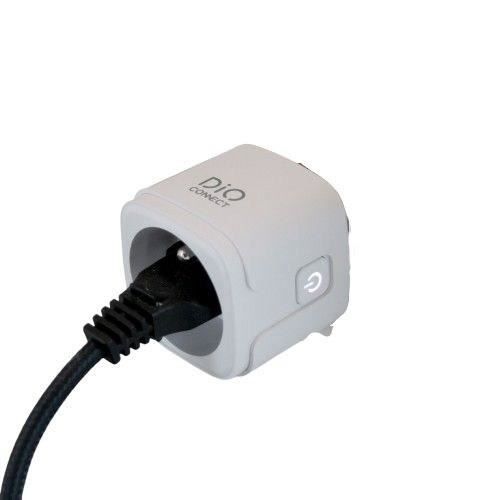 Toma conectada - DiO CONNECTED HOME - Medidor de potencia DiO Connect - Control remoto de 3 canales + 1 grupo