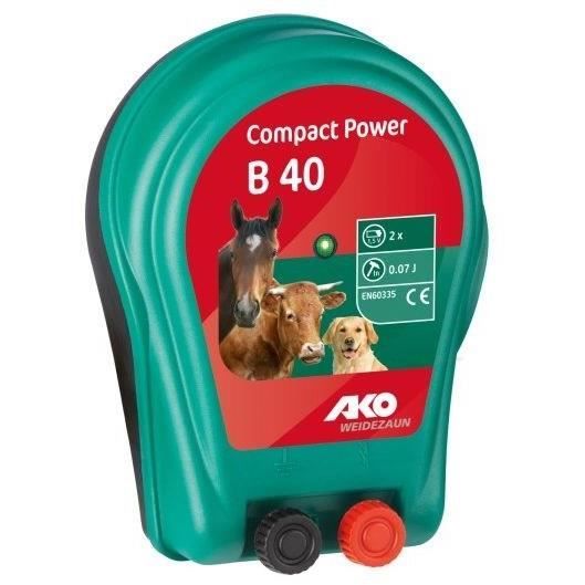 Energizer - KERBL - Compact power B40 - Funciona con pilas - Homologado