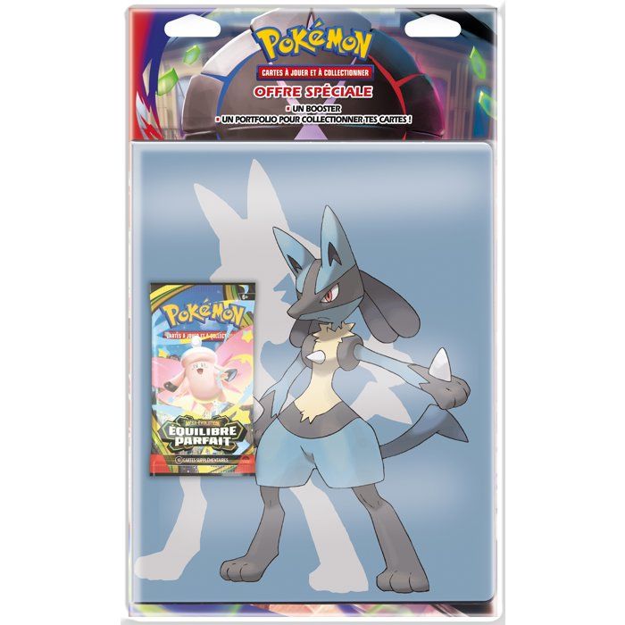 Image secondaire de Cahier Pokémon avec Booster Équilibre Parfait - Organisation et Protection