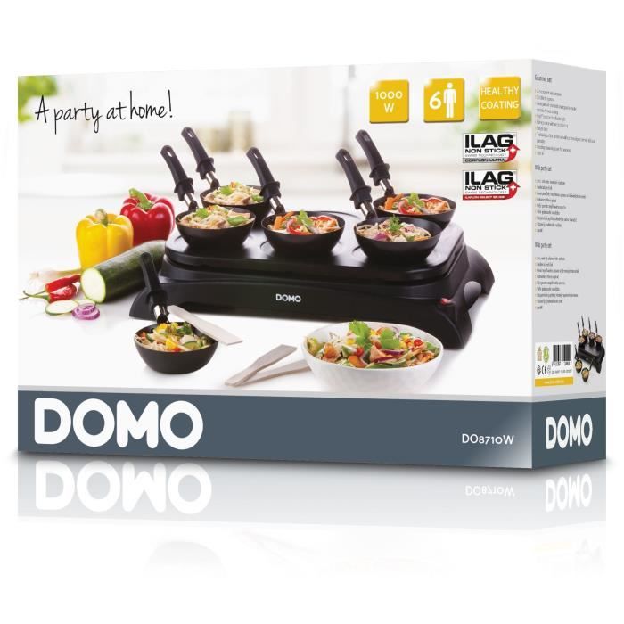 Set gourmet DOMO - 6 personnes - 1000W - DO8710W