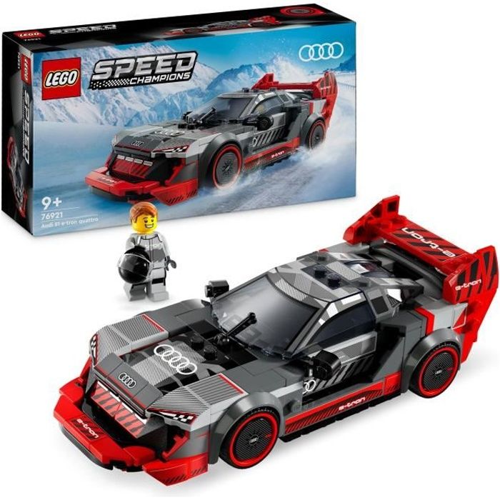 LEGO Speed Champions 76921 Coche de Carreras Audi S1 e-Tron Quattro, Veh�culo de Juguete