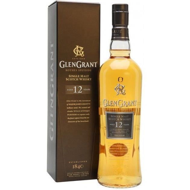 Glen Grant 12 Years avec coffret 0,7L (43% Vol.) | Whisky