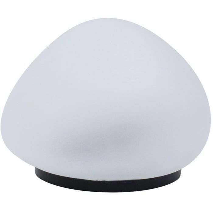 L�mpara solar decorativa de guijarros - LUMISKY - SOLENZARA - �16 cm - LED blanco