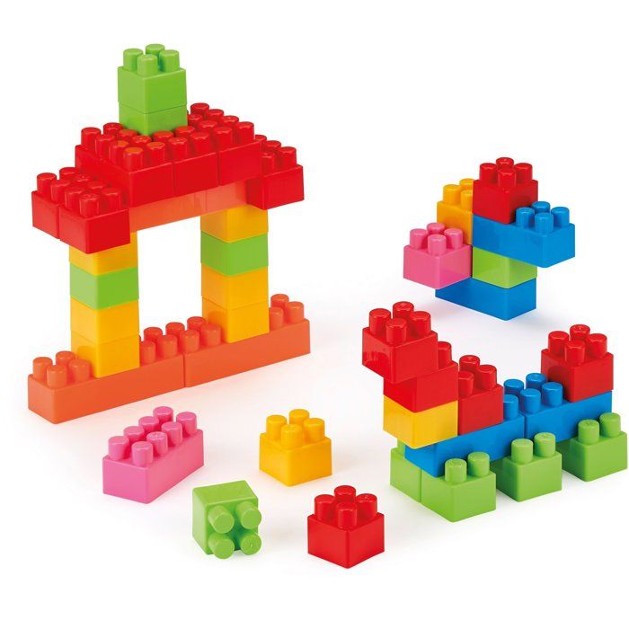 Image secondaire de Sac Tube de Briques Abrick - 50 Pièces Colorées pour Petits Constructeurs