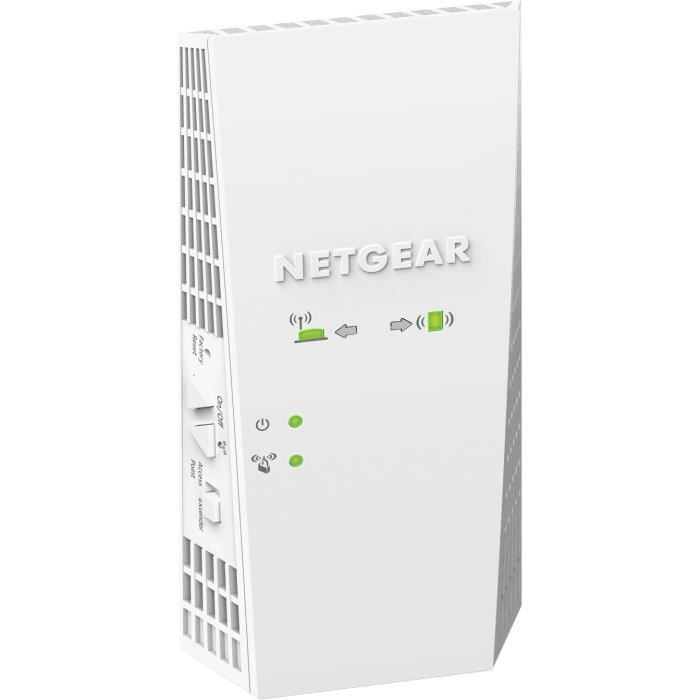 Répéteur WiFi Mesh (EX6420) - NETGEAR - WiFi Puissant AC1900,  avec itinérance Intelligente, jusqu'a 150 m² et 30 appareils