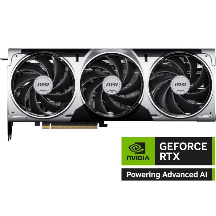 Image secondaire de Carte graphique - MSI - VENTUS GeForce RTX 5070 - 12 Go GDDR7 - 3 ventilateurs - Overclocking
