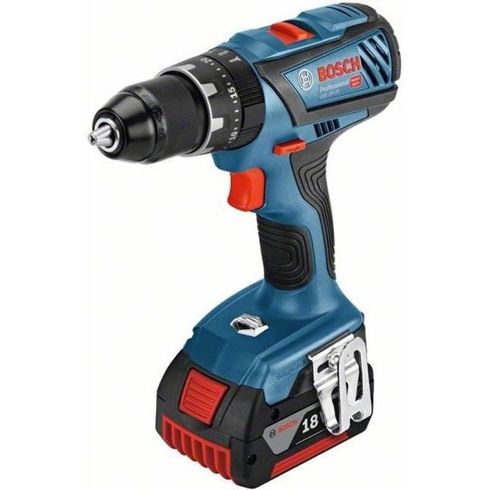 Cacciavite BOSCH PROFESSIONAL GSB 18V-28 + 2 batterie 4,0Ah + GAL 18V40 + L-Case