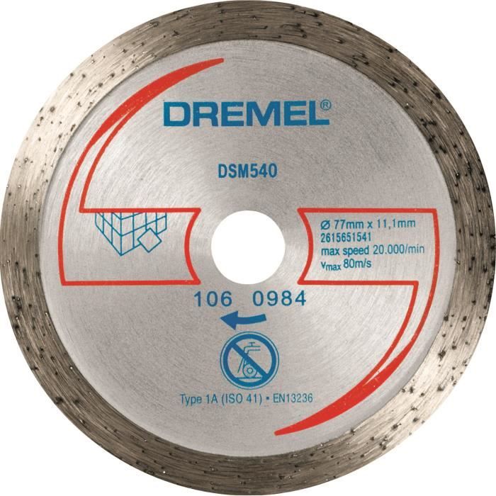 Disco diamantato DREMEL S540 per sega compatta Dremel DSM20