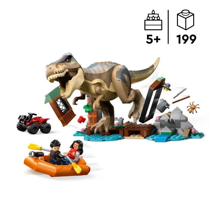 Image secondaire de Jeu de construction - LEGO - 76975 - Jurassic World - T. rex - 199 pieces - a monter soi-meme