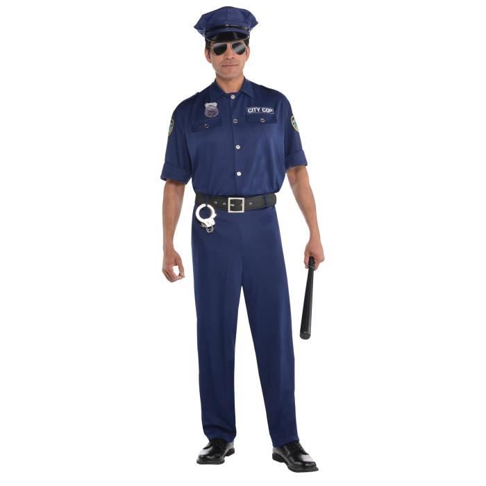AMSCAN Déguisement Policier en patrouille - Adulte