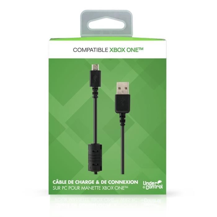 Câble de connexion Micro USB pour manette Xbox One vers PC