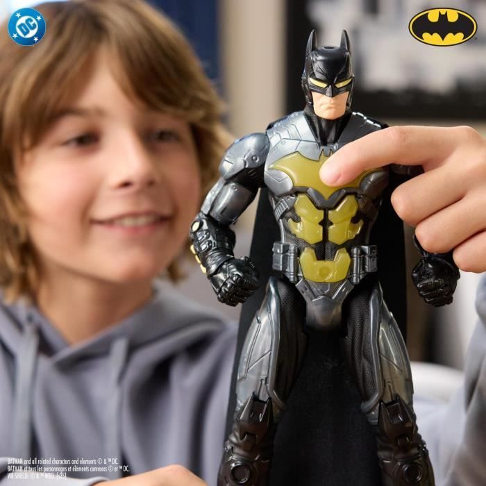 Image secondaire de Figurine Deluxe Batman Furtif avec Sons et Lumières