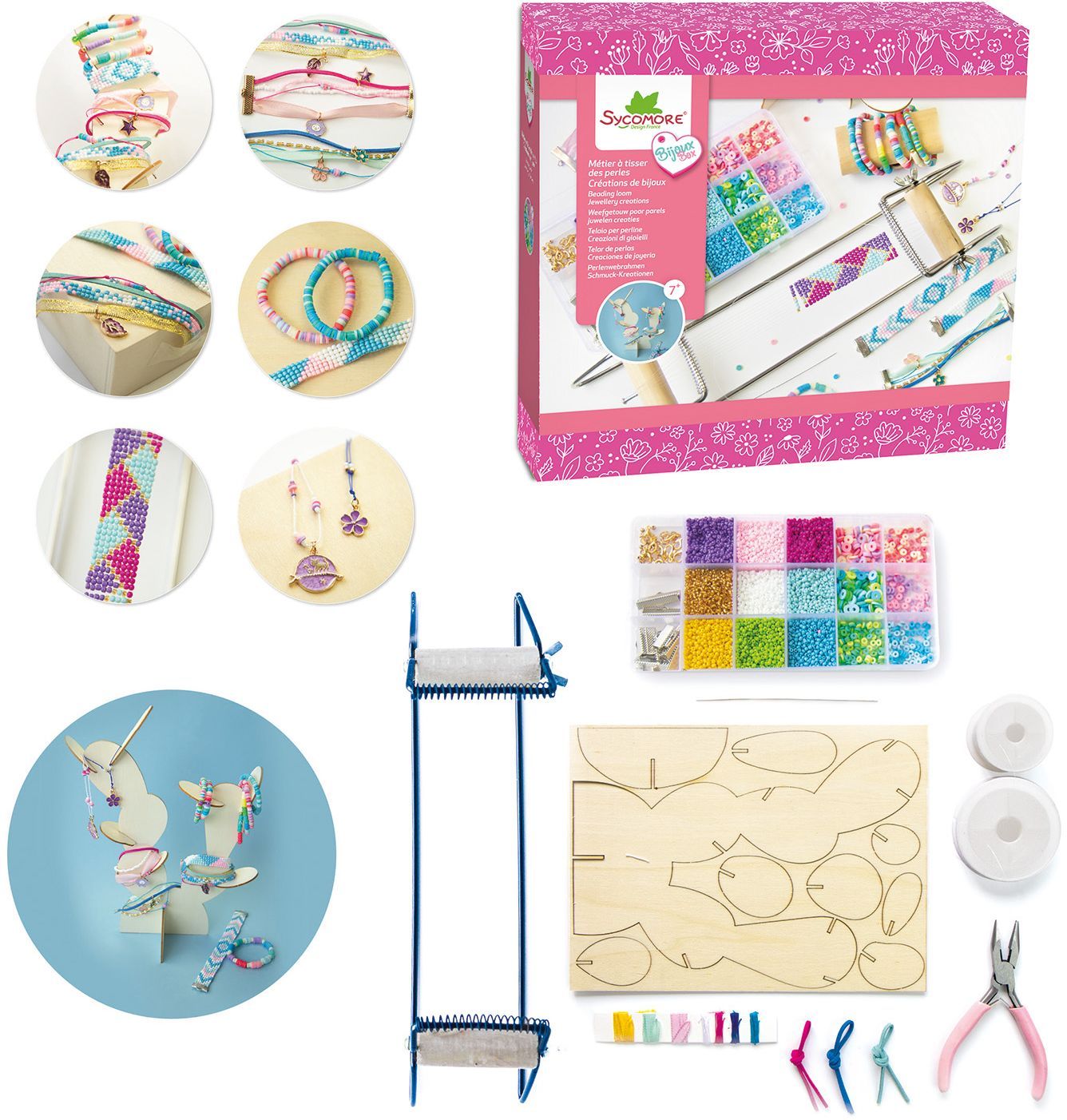 Image secondaire de Atelier de Bijoux XL - Métier à Tisser pour Enfants dès 7 Ans