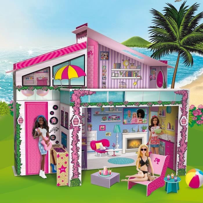 BARBIE Dream Summer Villa Pour Enfant - Maison de poupées