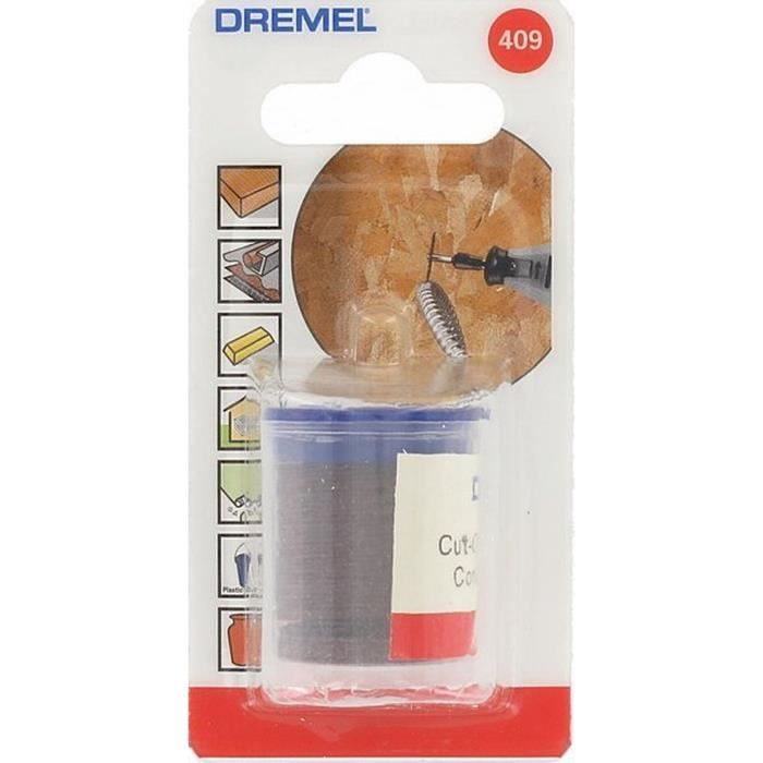 Lot de 36 Disques a Tronçonner DREMEL 409 (ø 24mm pour découper avec les outils rotatifs DREMEL)