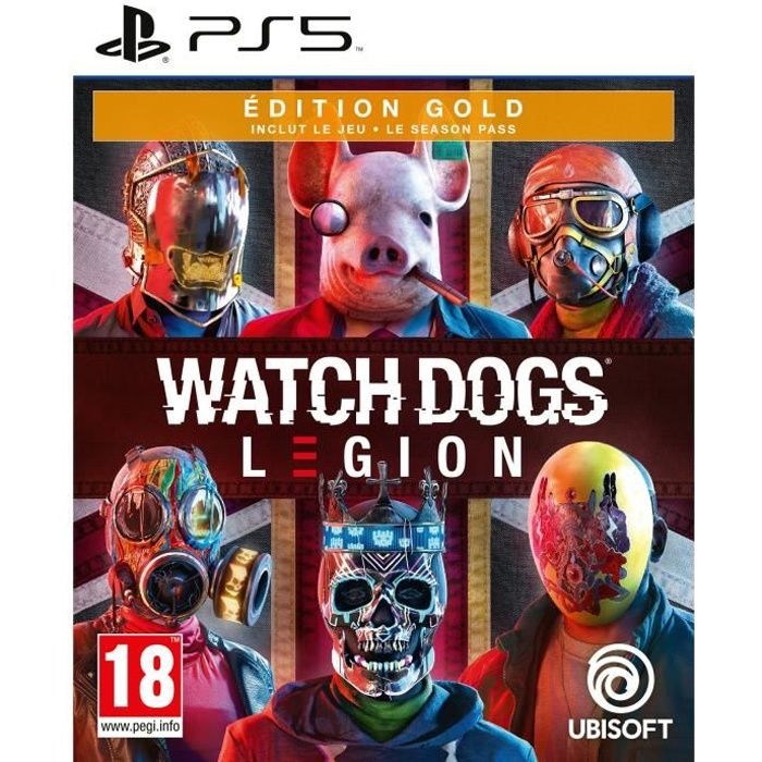 Watch Dogs Legion Édition GOLD Jeu PS5