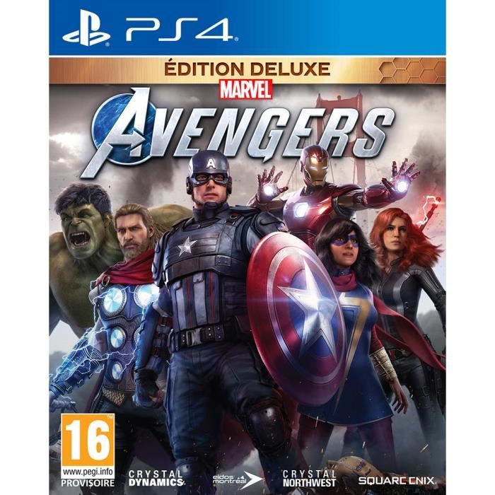 Marvel's Avengers Edition Deluxe Jeu PS4