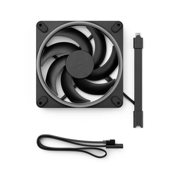 Image secondaire de Ventilateur PC - FRACTAL DESIGN - Momentum 14 RGB - 3 packs - FDB - Anneau lumineux ARGB Gen 2 - Contrôle PWM