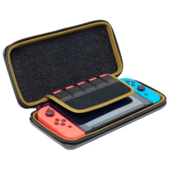 Hori Étui de Protection Nintendo Switch en Aluminium Noir - Design Zelda