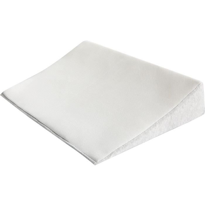 DOMIVA Plan incliné 3D Wave - Polycoton - 15° - Blanc - 60 x 120 cm