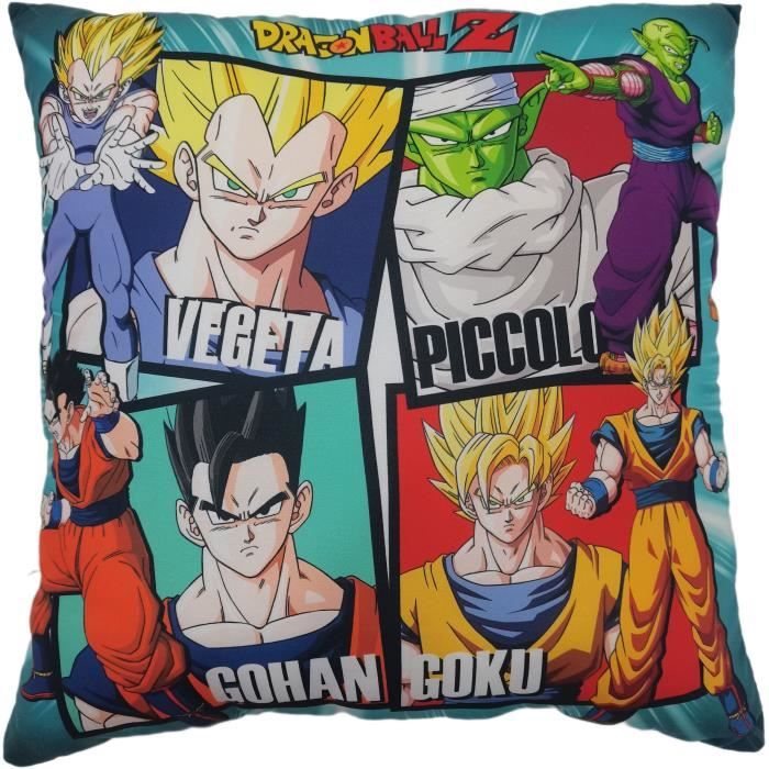 Image secondaire de Coussin double face - Carré - DRAGON BALL Z - Microfibre - 40 x 40 cm