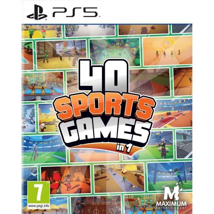 40 Sports Games in 1 - Jeu PS5