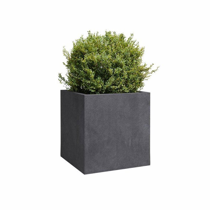 Image secondaire de Pot de Fleur Sydney 40 cm en Anthracite - ARTEVASI