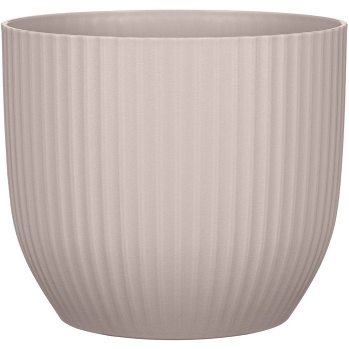 Pot de fleurs rond DEROMA 10L Ø27 cm Rose - Élégance et Durabilité